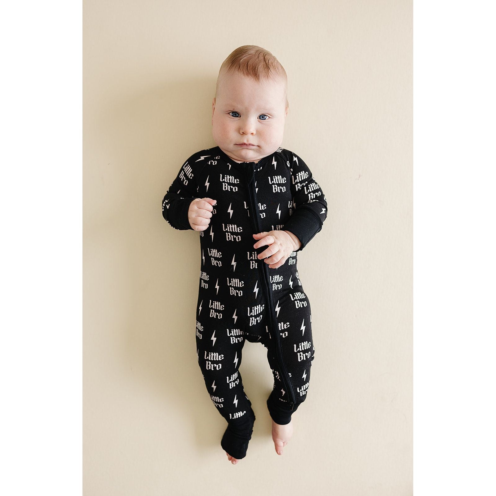 Bamboo Zip Romper | Little Bro