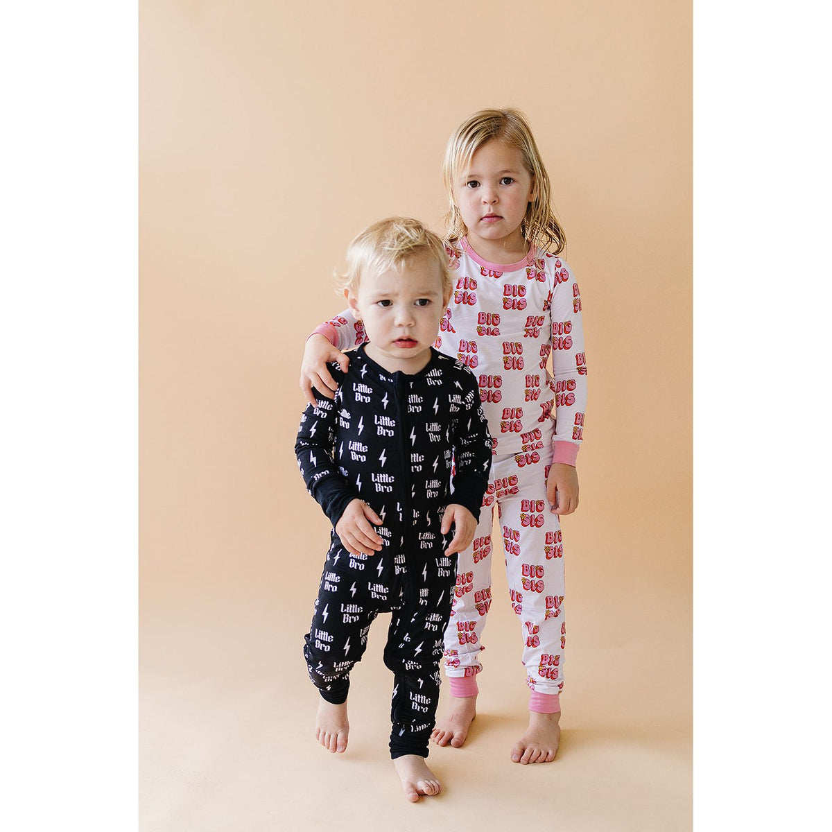 Bamboo Zip Romper | Little Bro