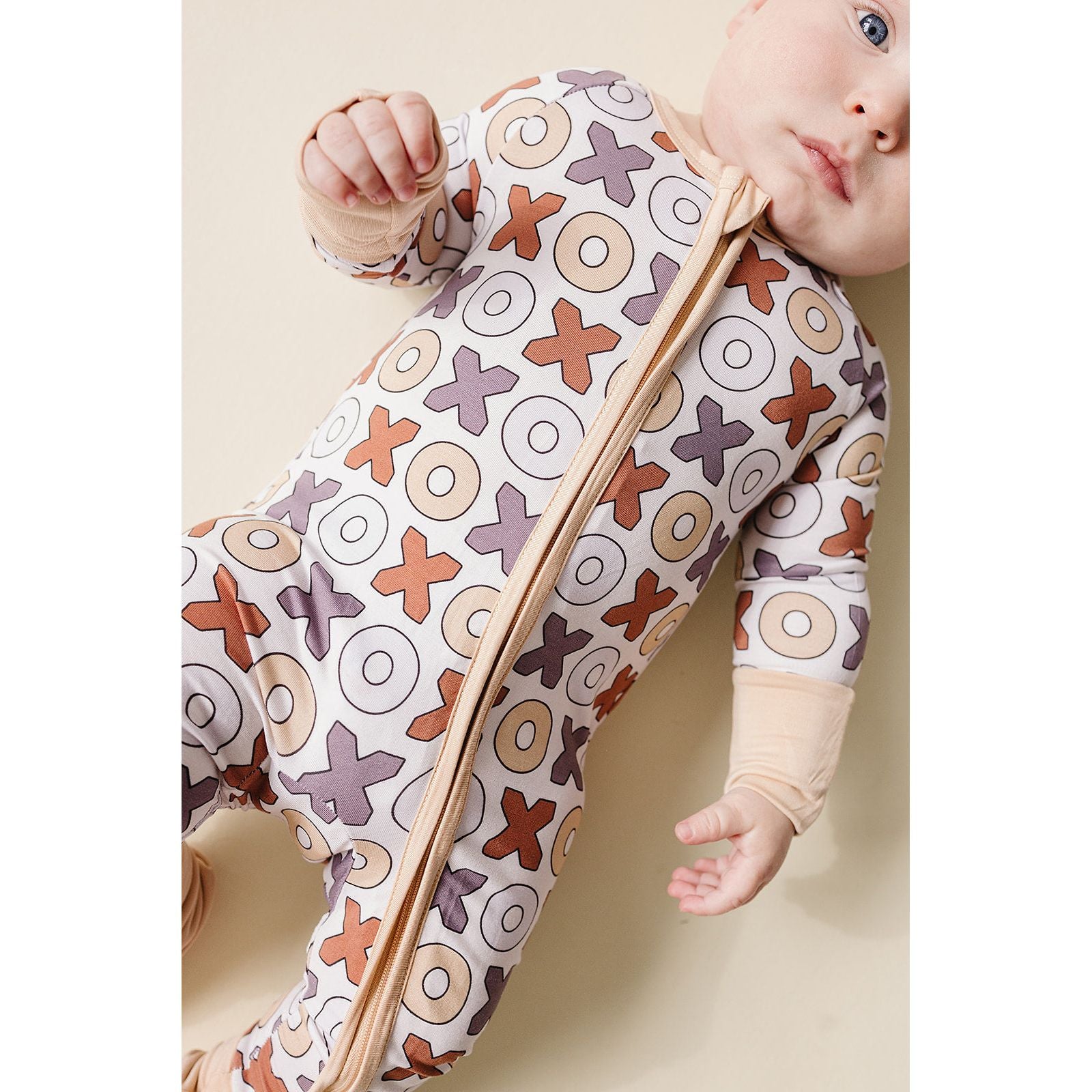Bamboo Zip Romper | Xoxo