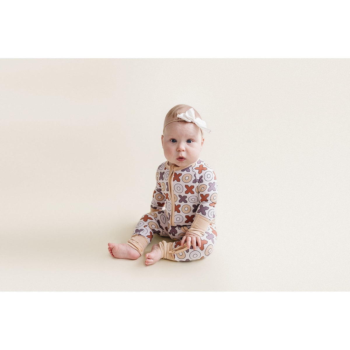 Bamboo Zip Romper | Xoxo