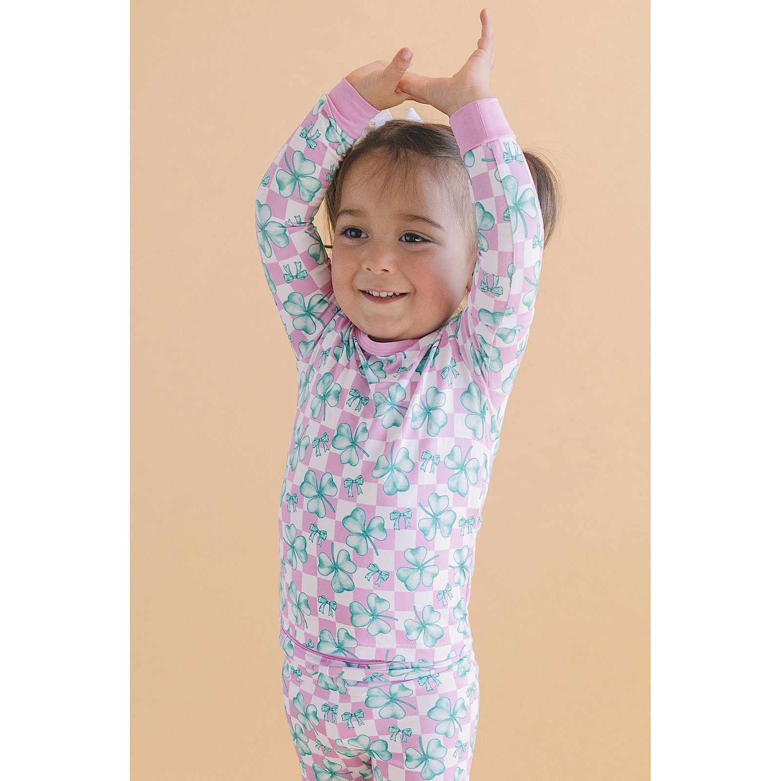 Bamboo Two Piece Set | Shamrock & Bows