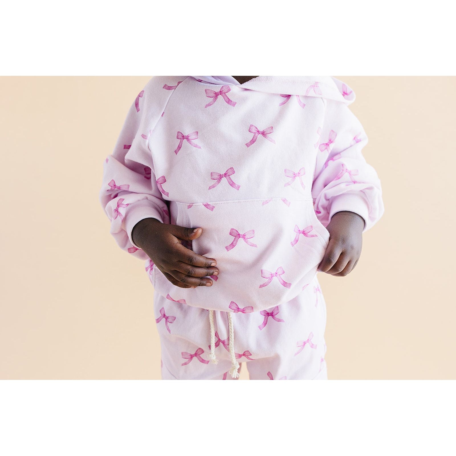 Cargo Jogger Set | Pink Bows