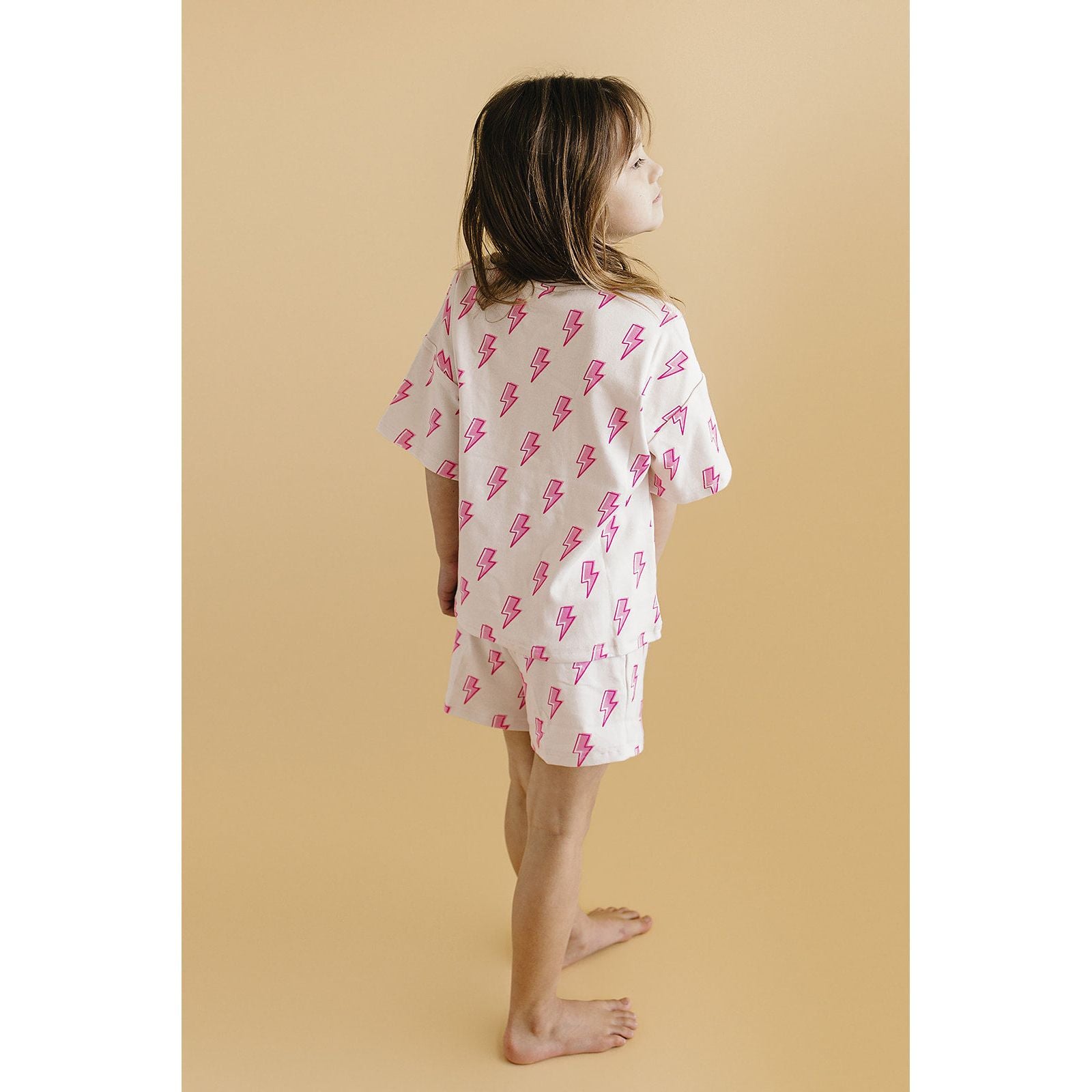Shorts Set | Pink Bolts