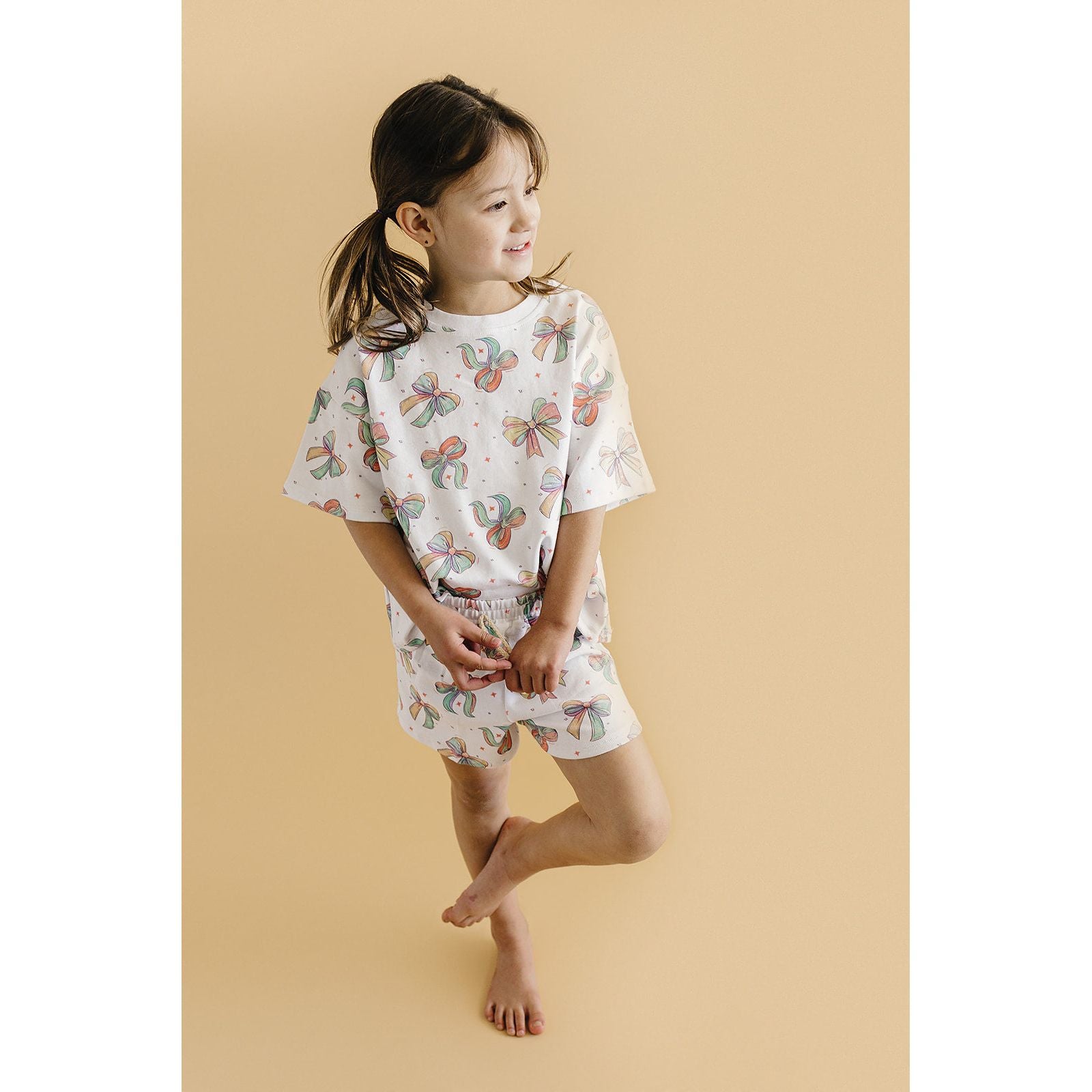 Shorts Set | Happy Bows