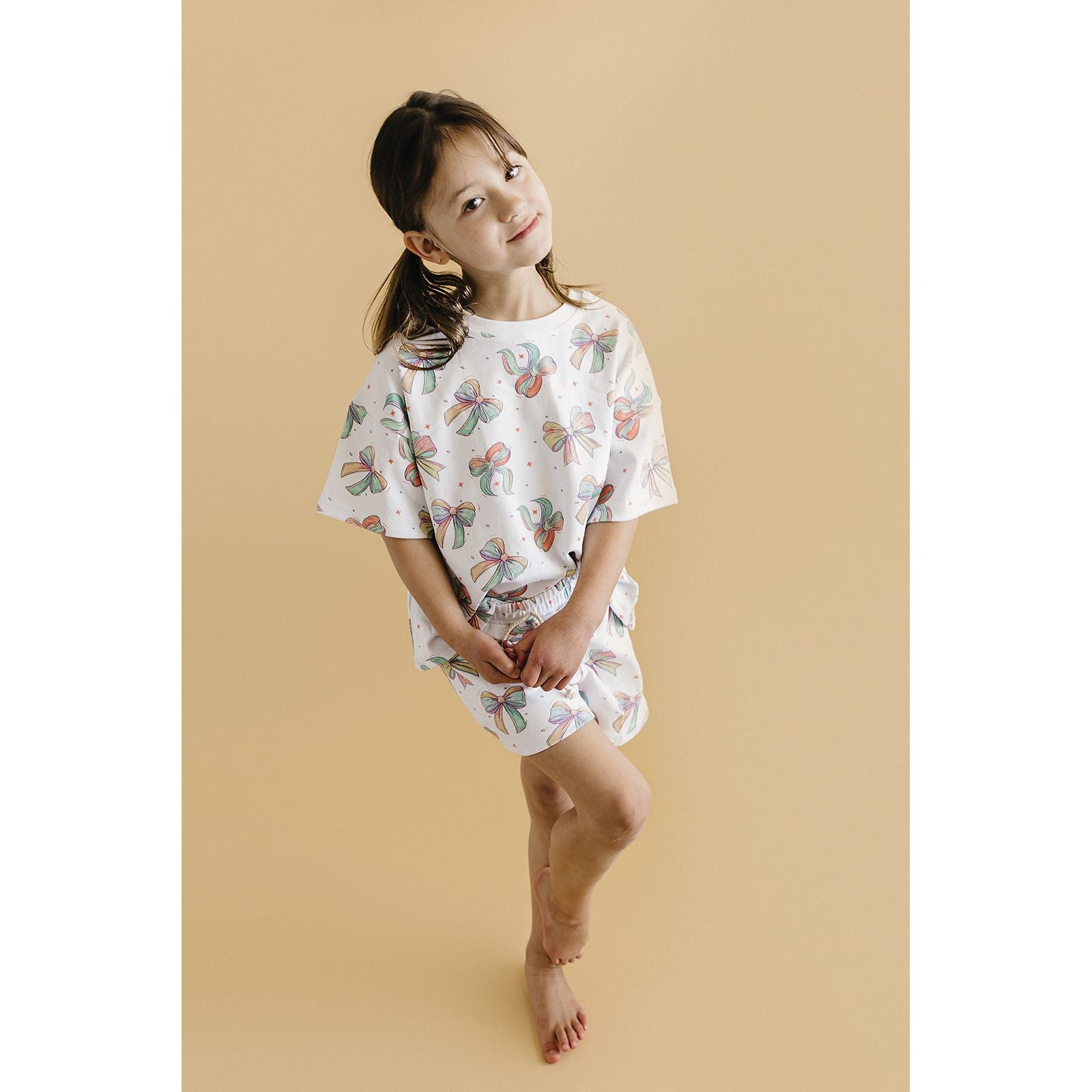 Shorts Set | Happy Bows