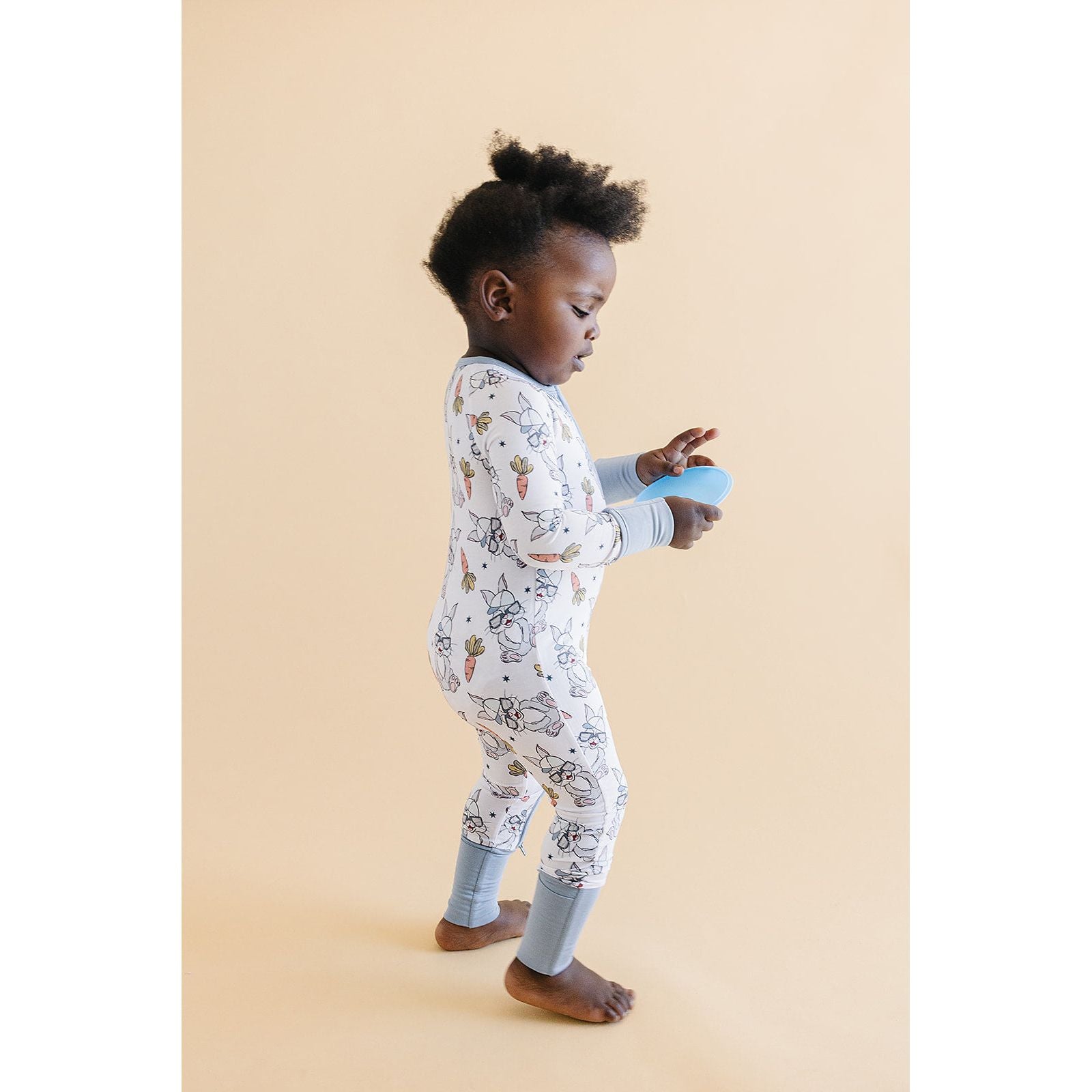 Bamboo Zip Romper | Rad Bunny