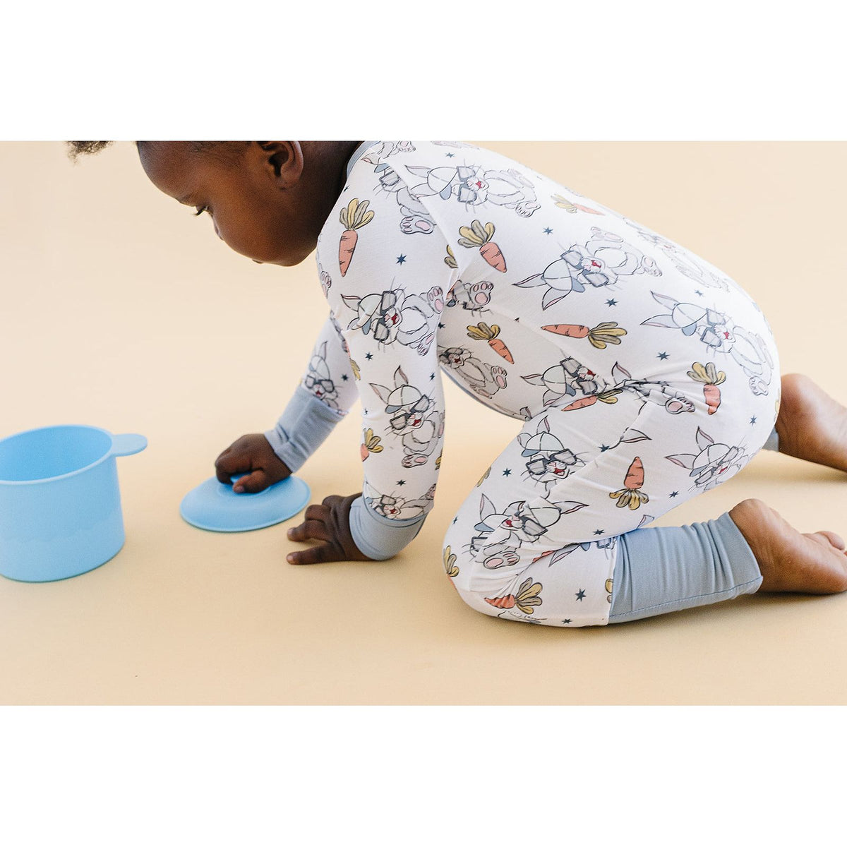 Bamboo Zip Romper | Rad Bunny