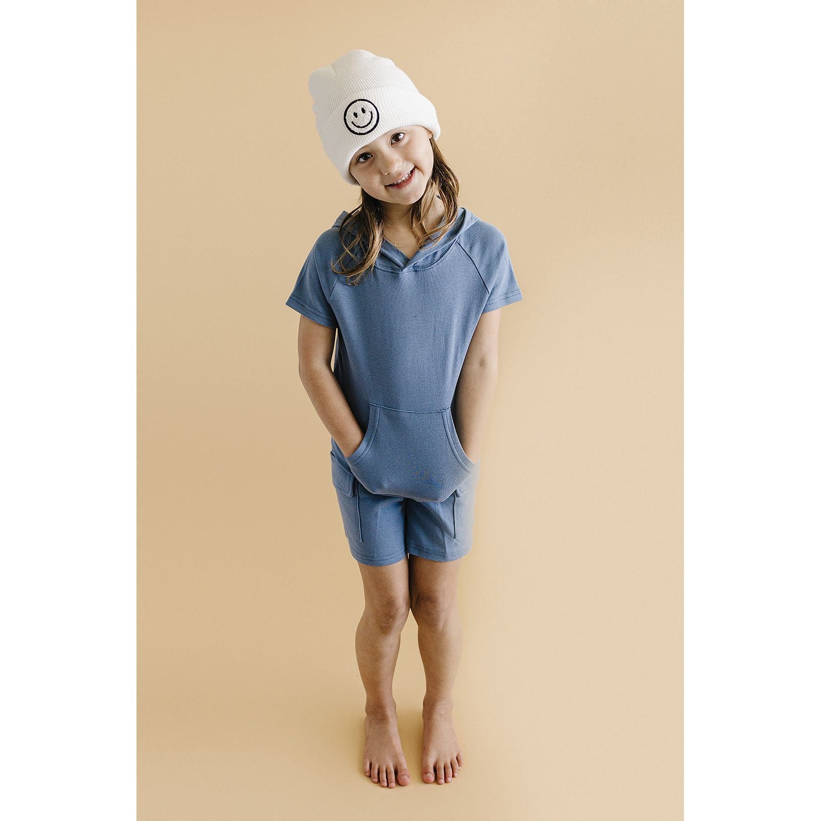 Cargo Shorts Set | Blue