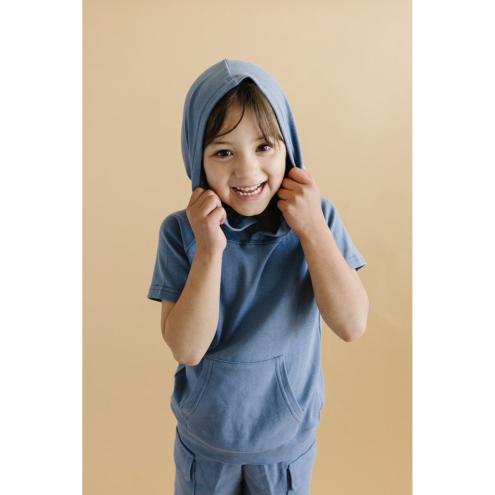 Cargo Shorts Set | Blue