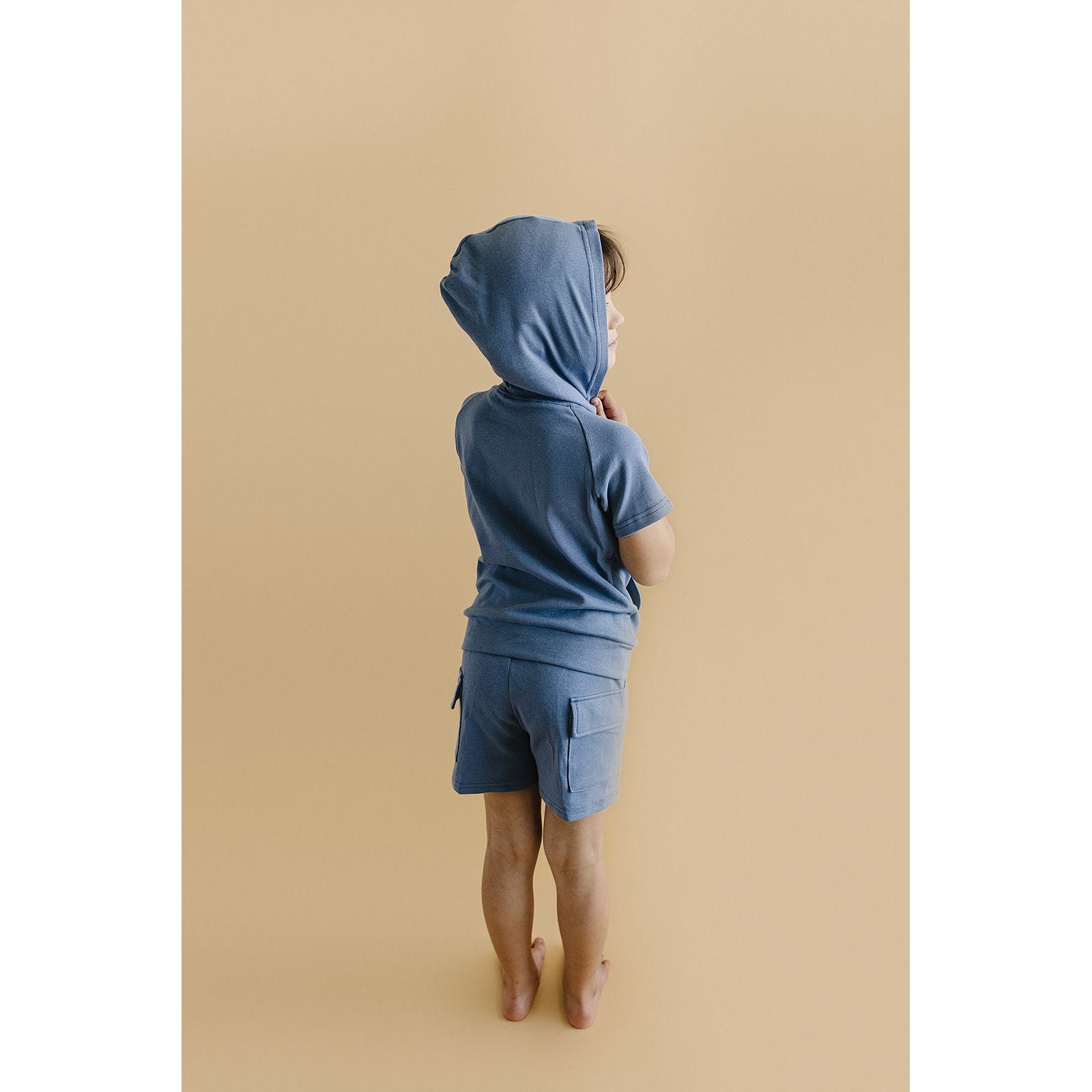 Cargo Shorts Set | Blue