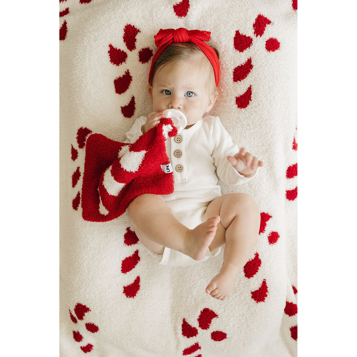 Fuzzy Blanket | Candy Cane