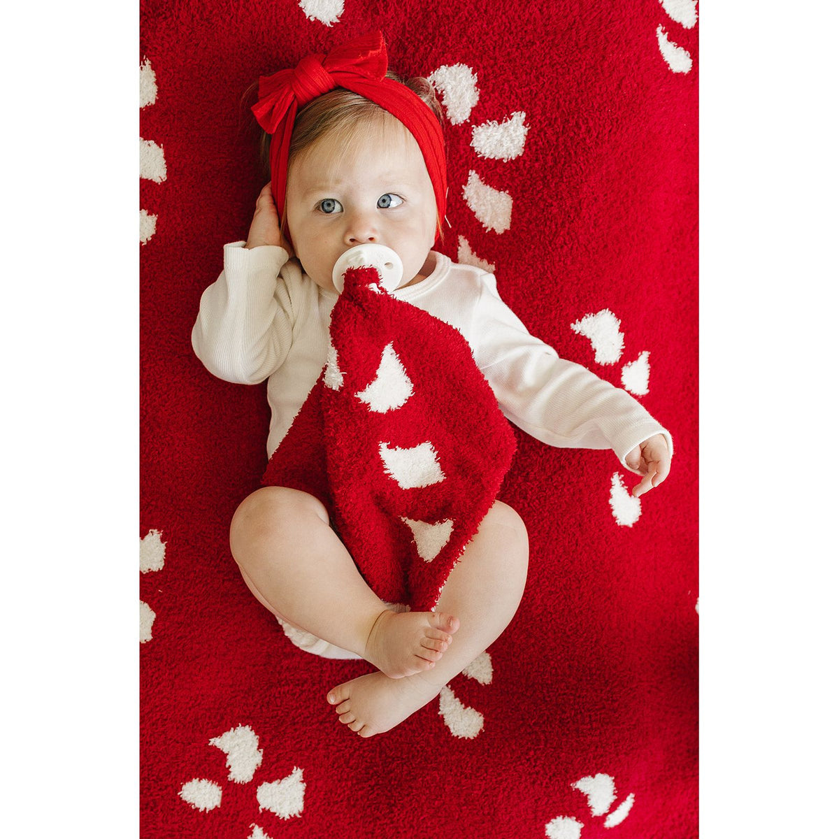 Fuzzy Blanket | Candy Cane