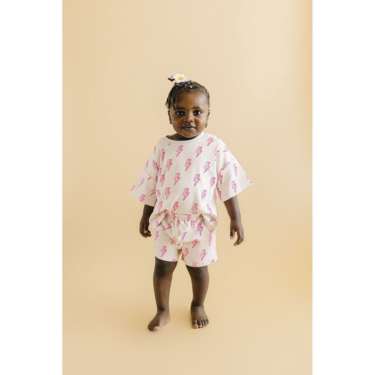 Shorts Set | Pink Bolts