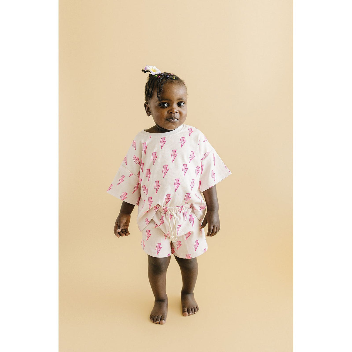 Shorts Set | Pink Bolts