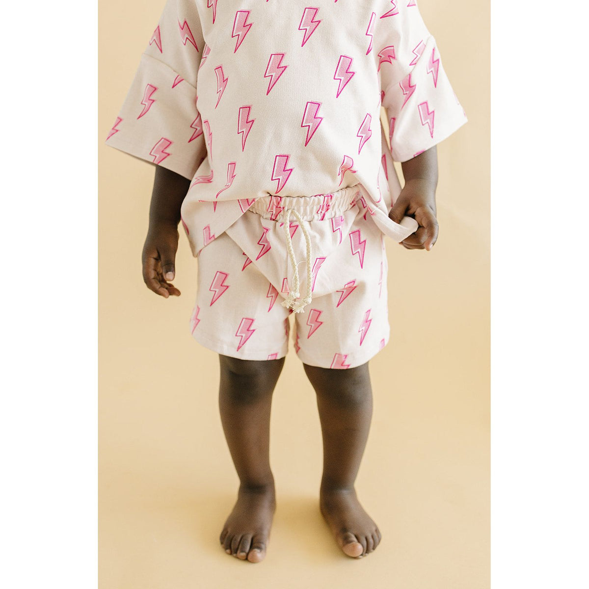 Shorts Set | Pink Bolts