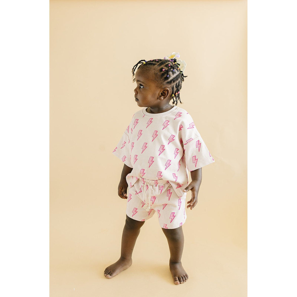 Shorts Set | Pink Bolts