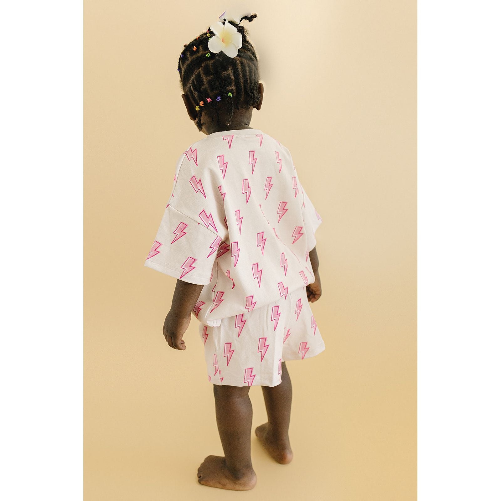 Shorts Set | Pink Bolts