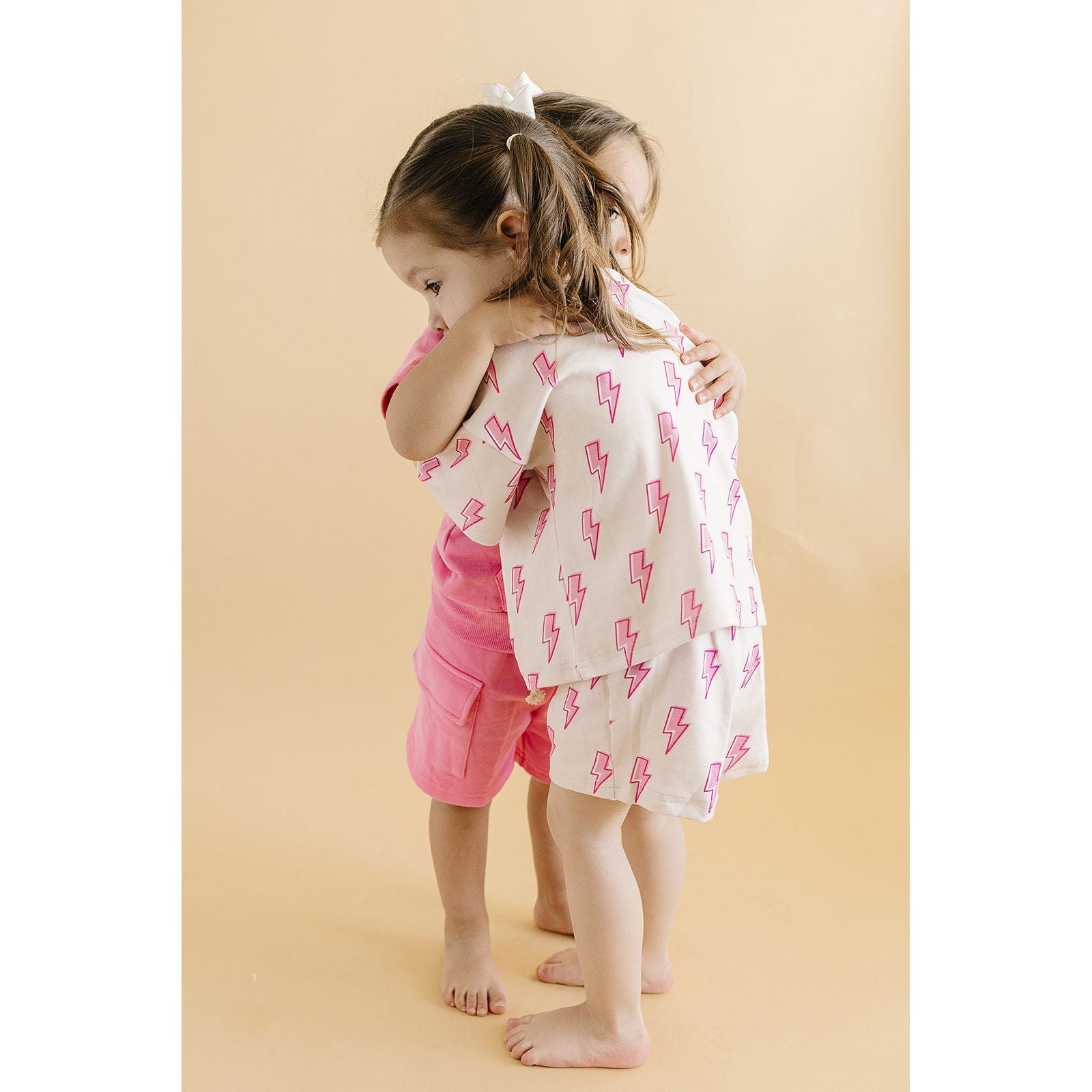 Shorts Set | Pink Bolts