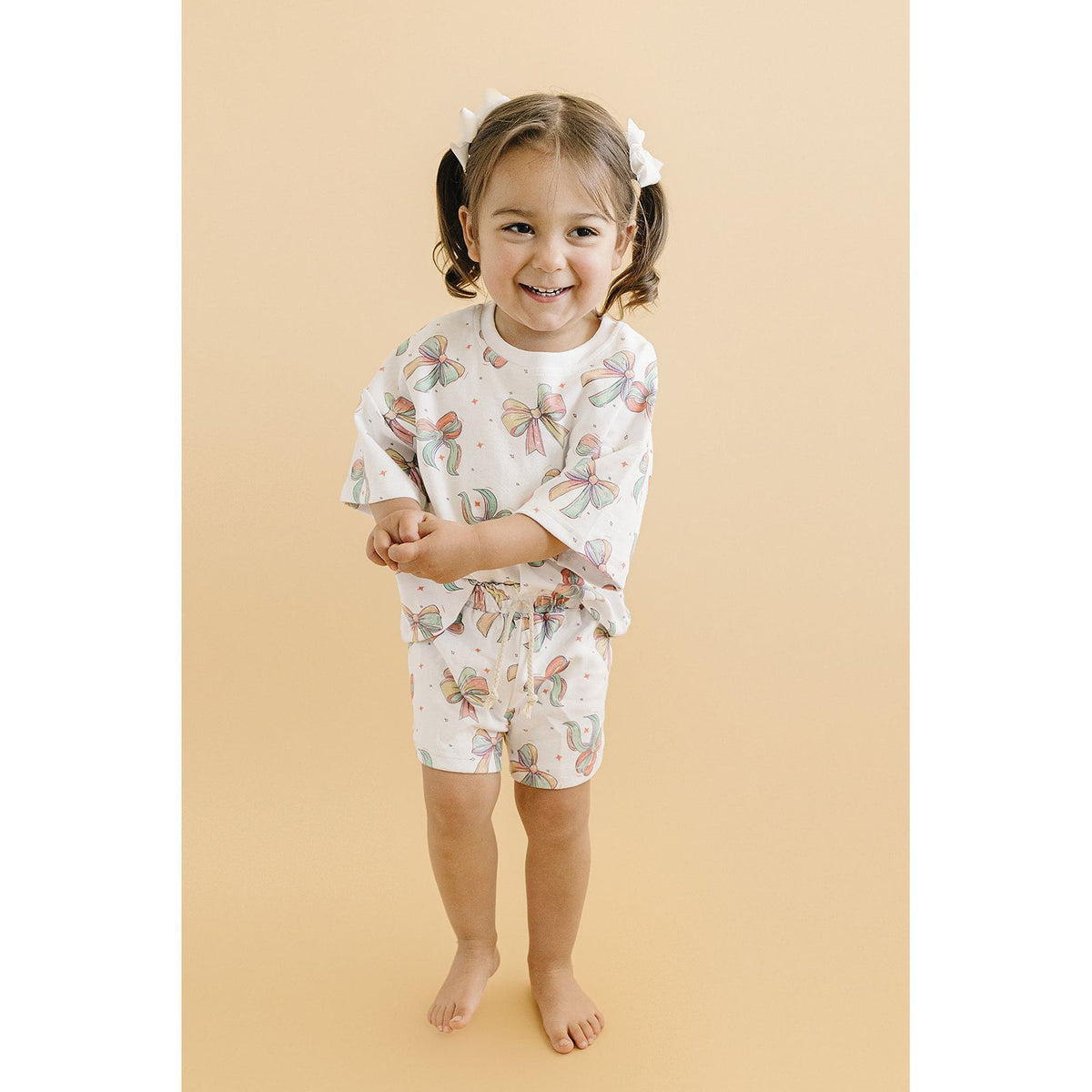 Shorts Set | Happy Bows