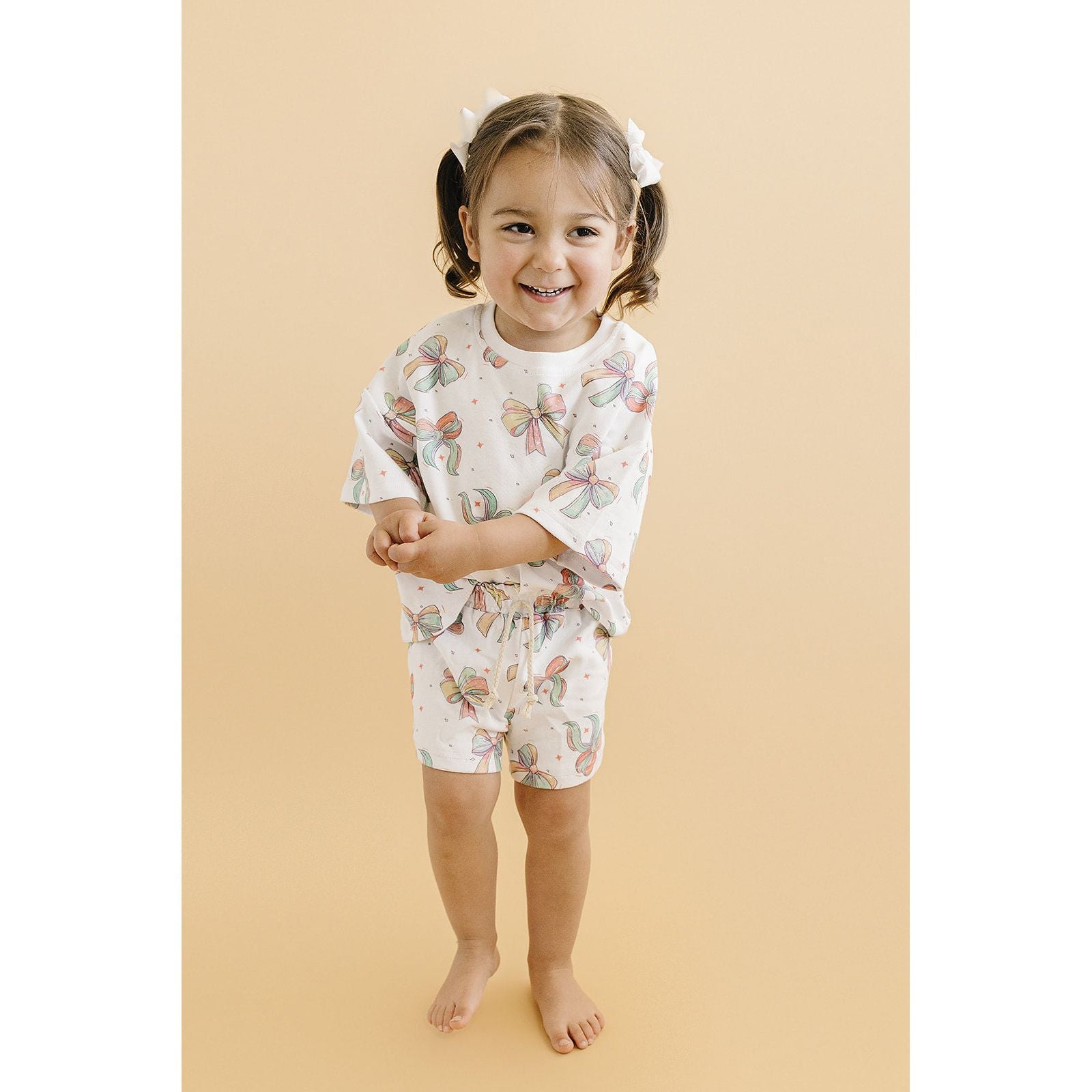 Shorts Set | Happy Bows