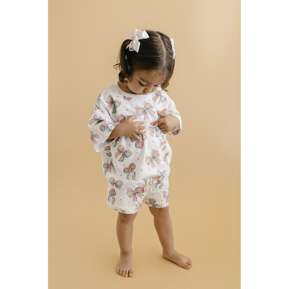 Shorts Set | Happy Bows