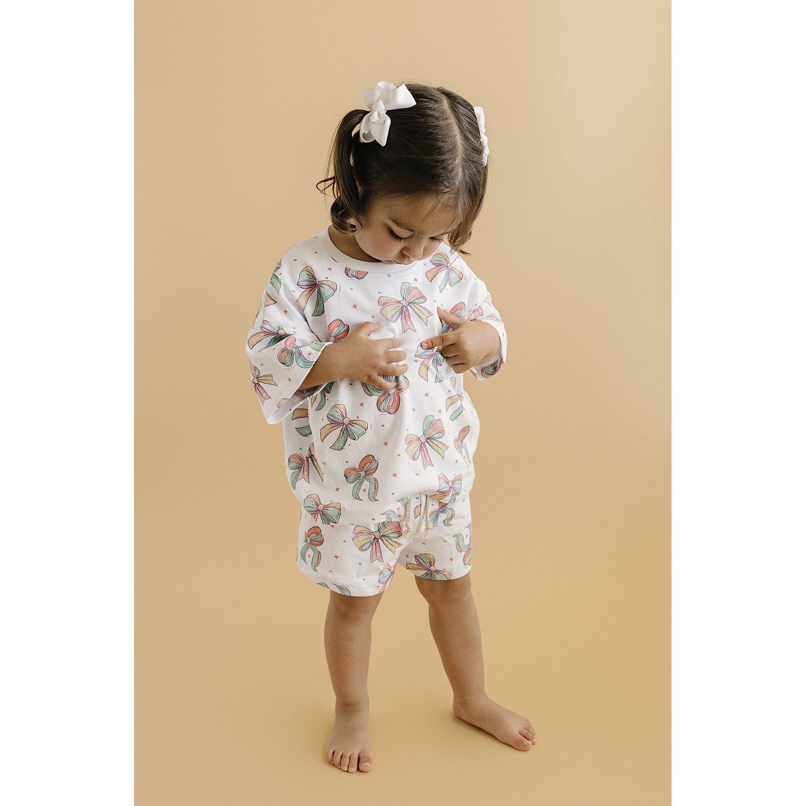 Shorts Set | Happy Bows