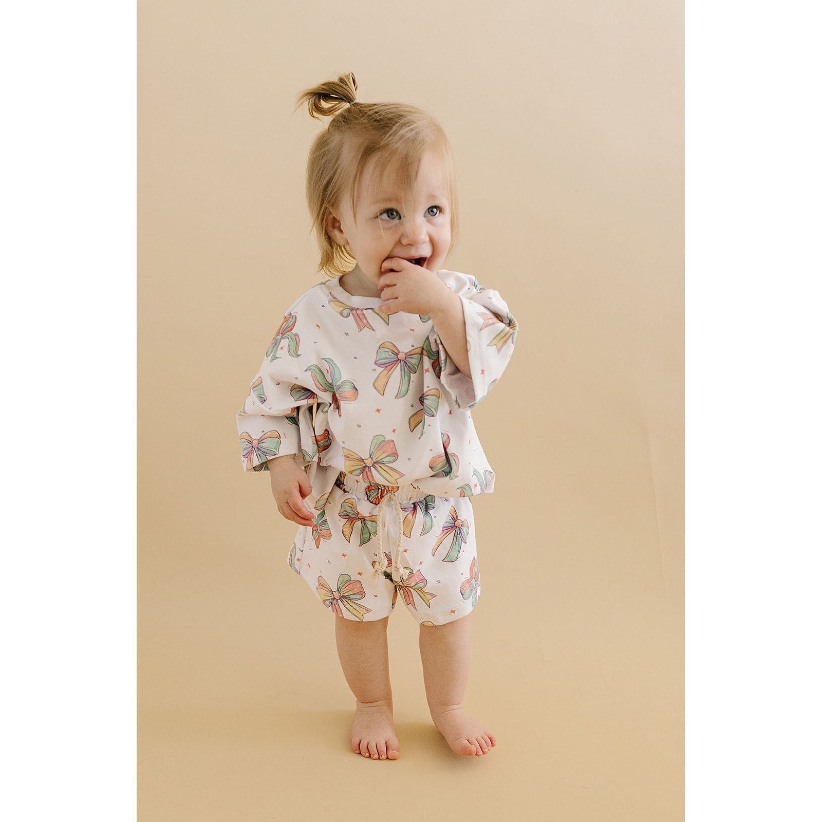 Shorts Set | Happy Bows