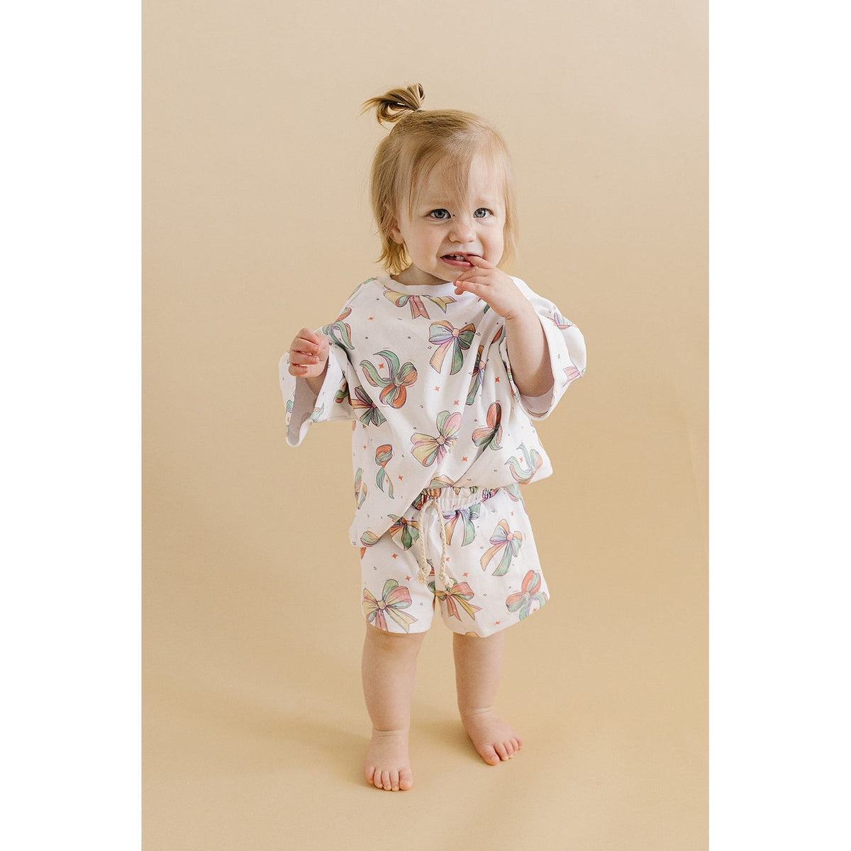 Shorts Set | Happy Bows