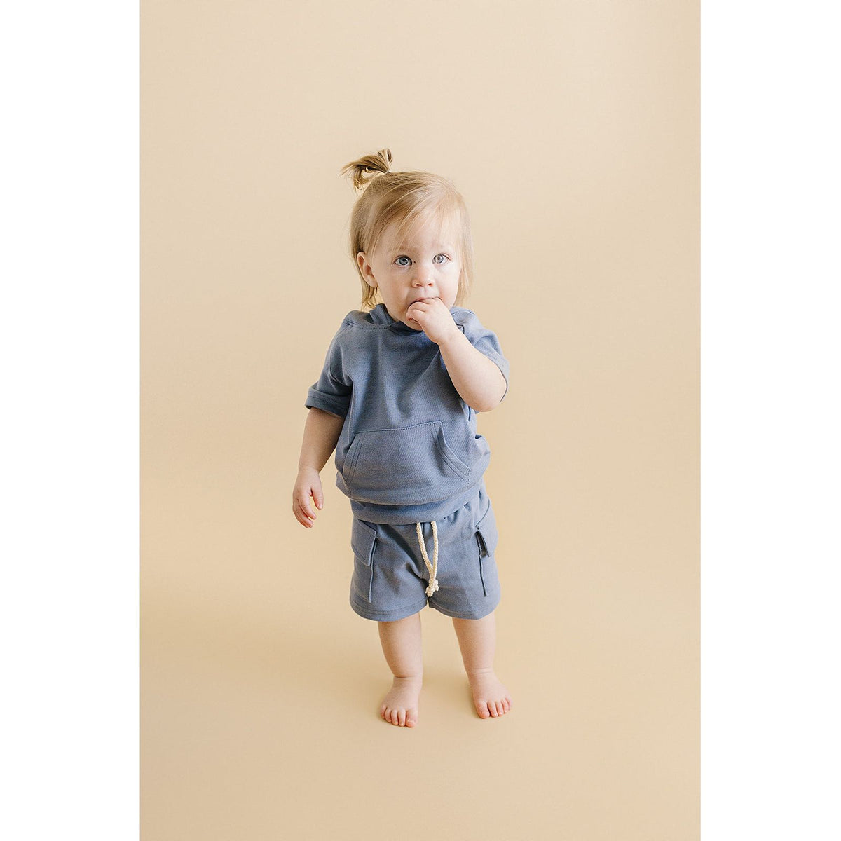 Cargo Shorts Set | Blue