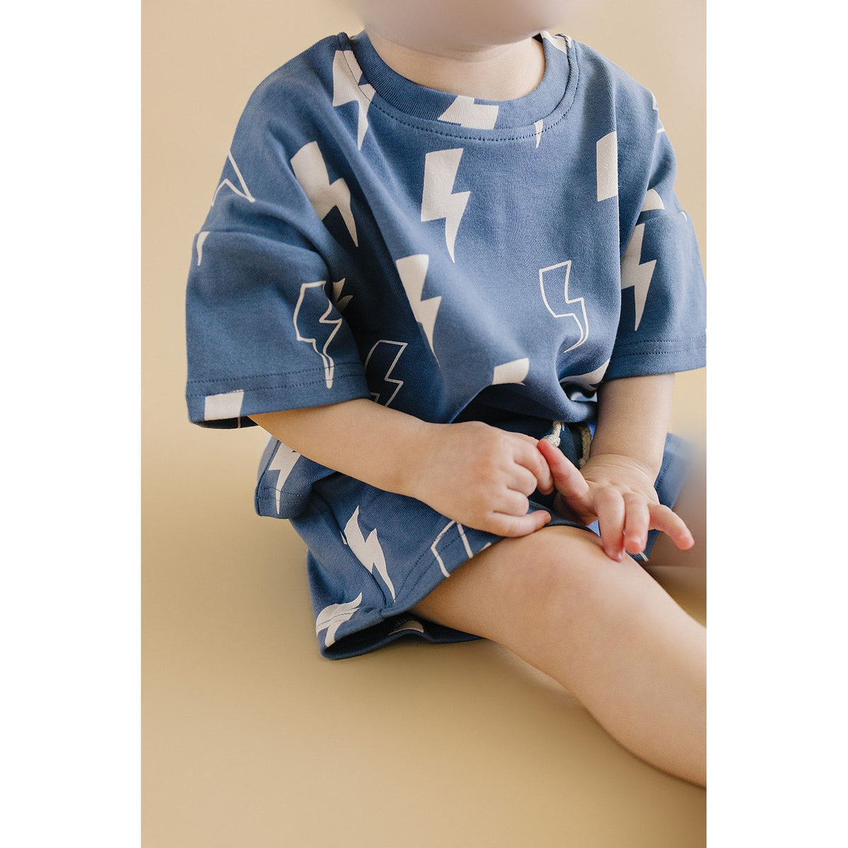 Shorts Set | Blue Bolts