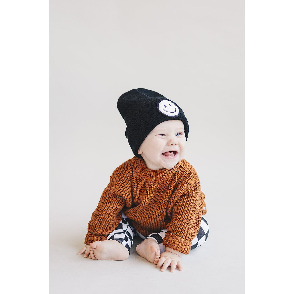 Chunky Knit Sweater | Rust