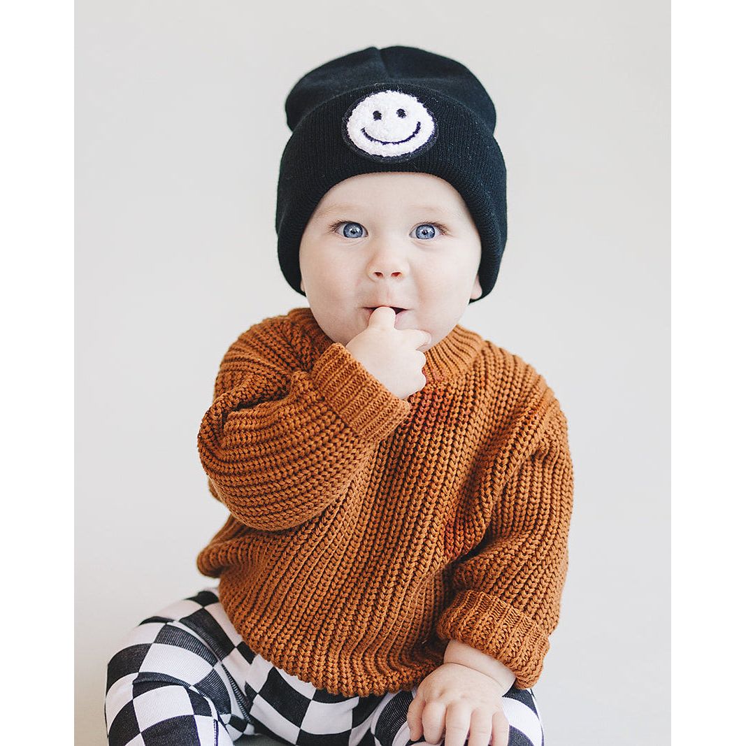 Chunky Knit Sweater | Rust