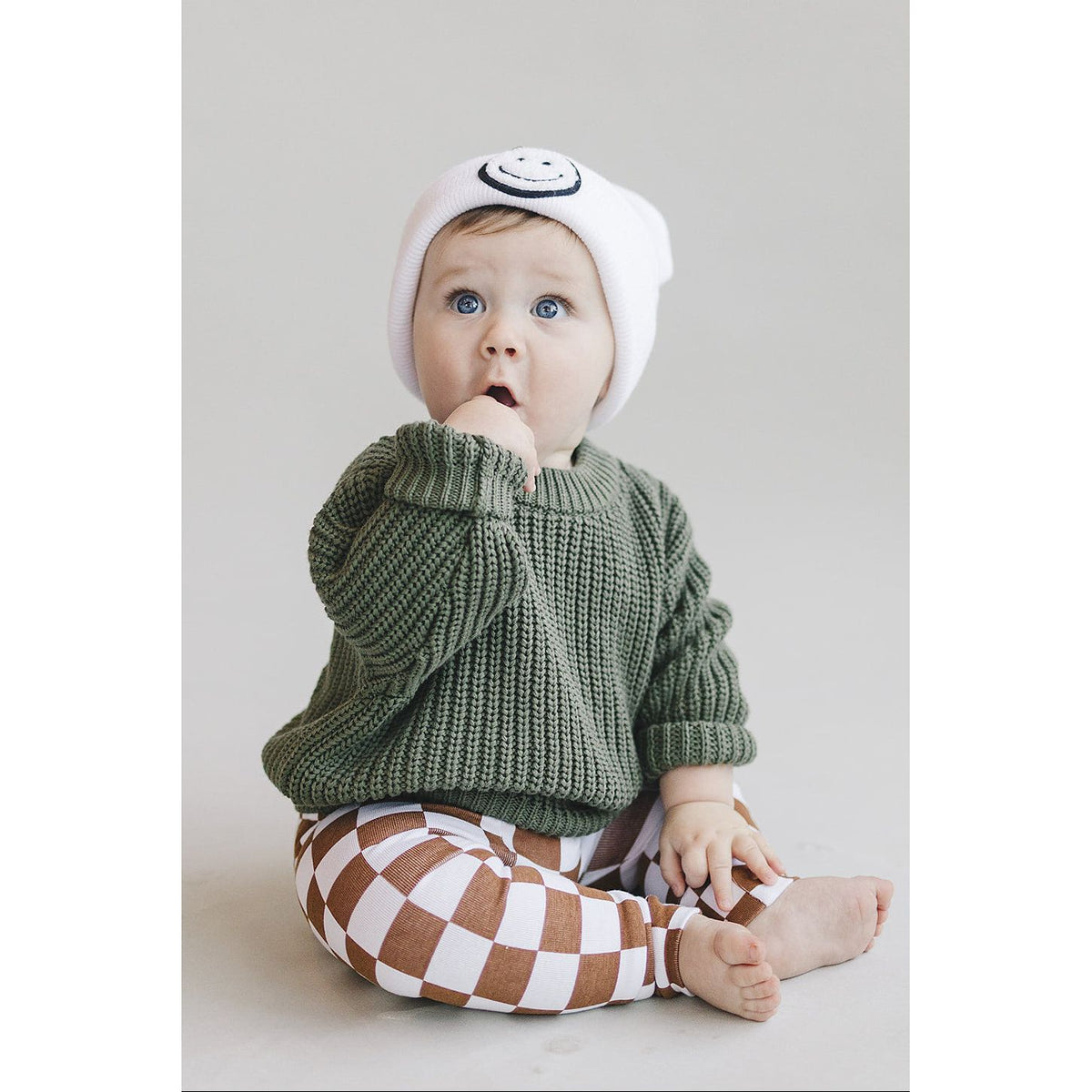 Chunky Knit Sweater | Green