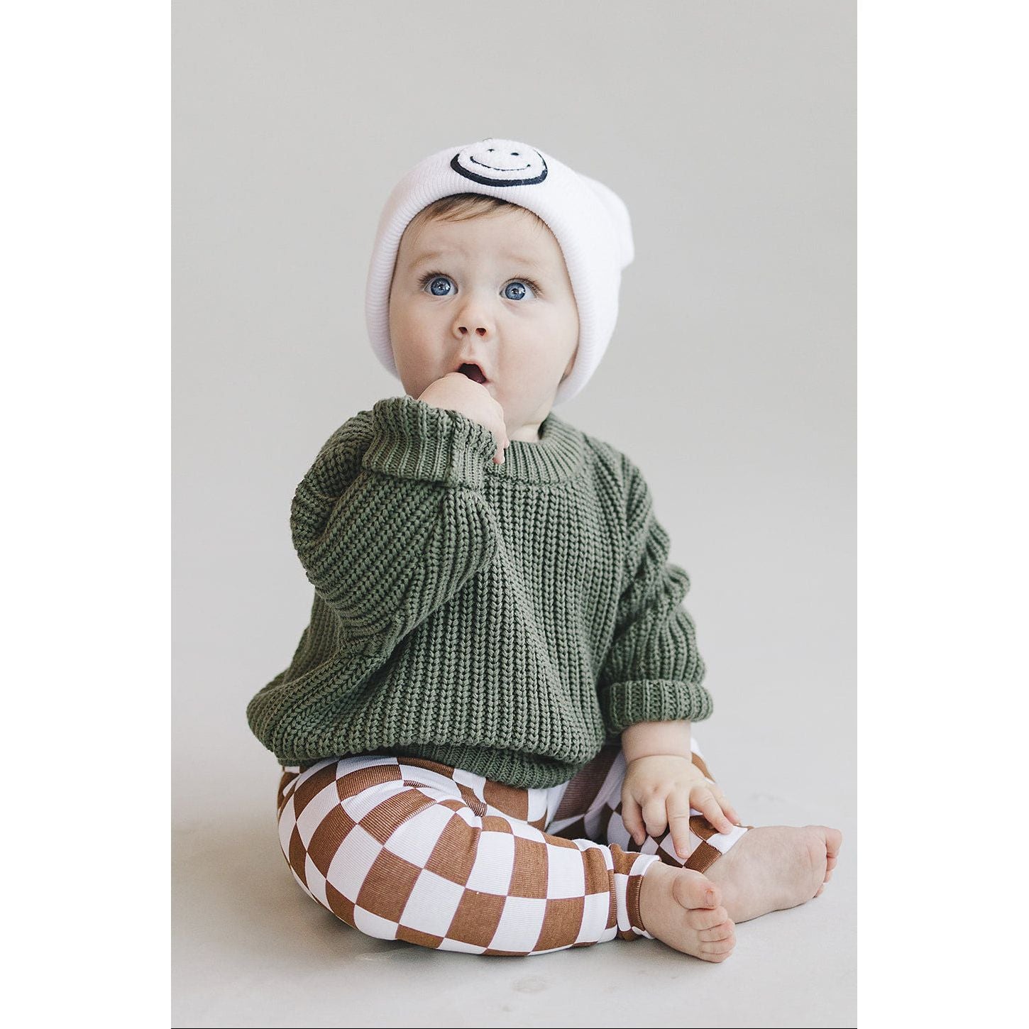 Chunky Knit Sweater | Green