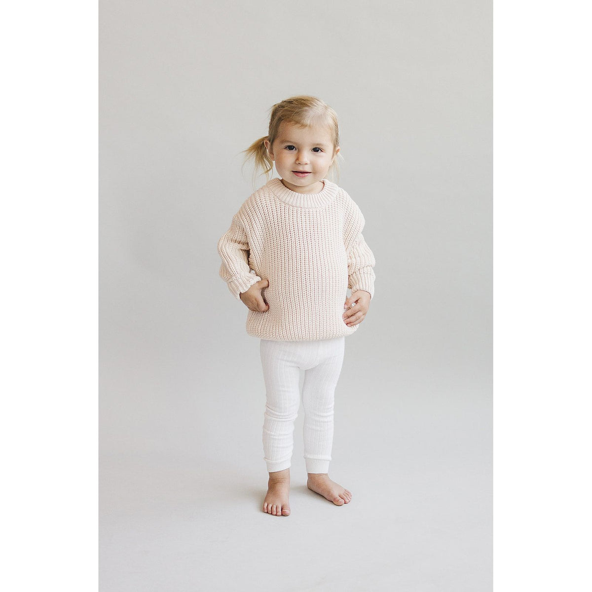 Chunky Knit Sweater | Vanilla
