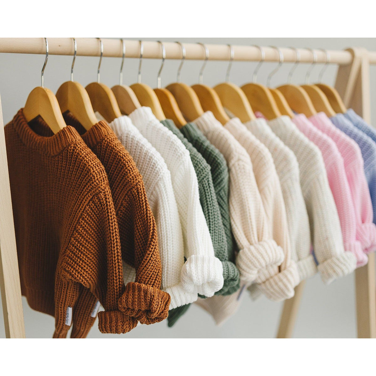 Chunky Knit Sweater | Green