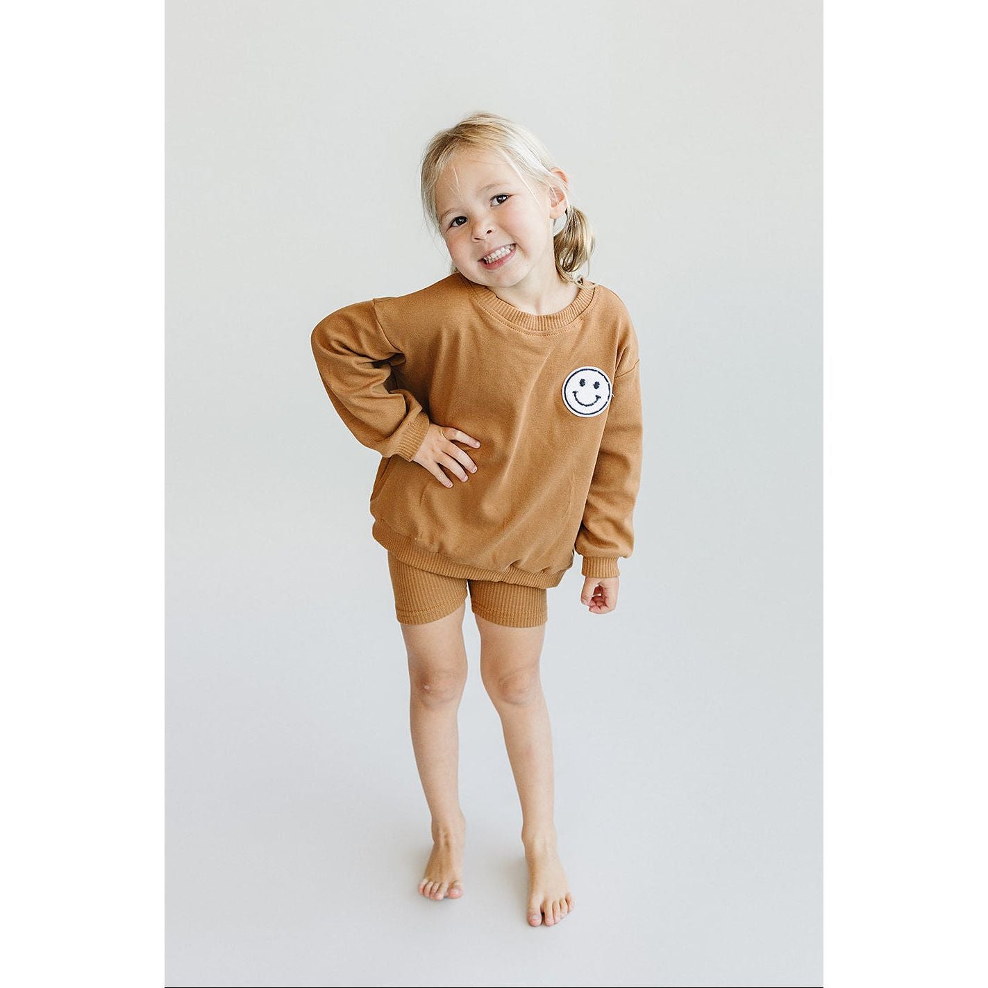 Biker Shorts Set | Brown