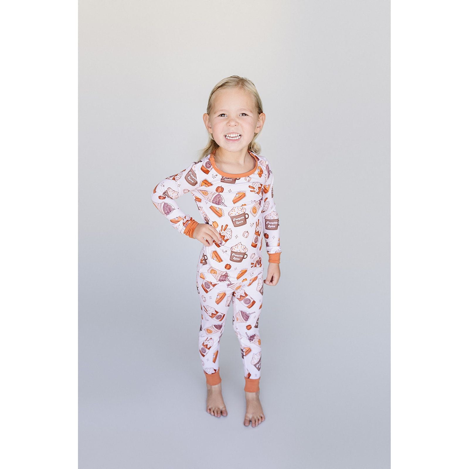 Bamboo Two Piece Set | Pumpkin Spice