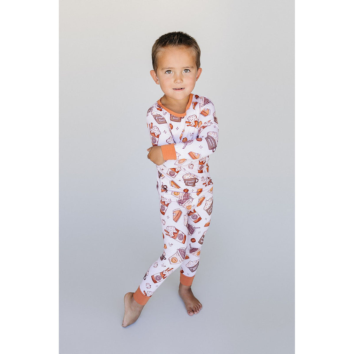 Bamboo Two Piece Set | Pumpkin Spice