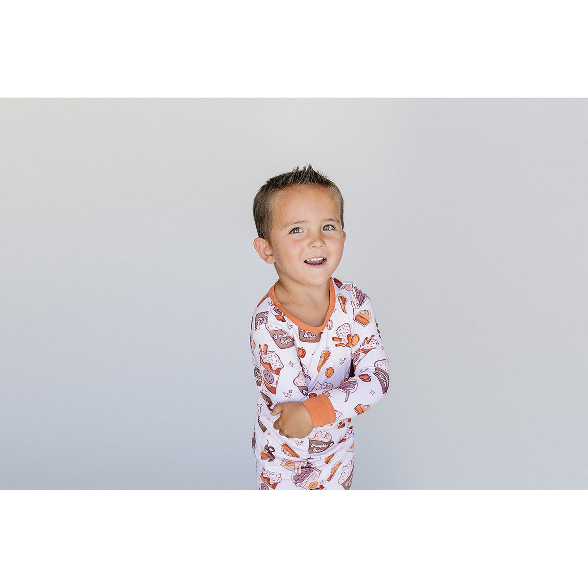 Bamboo Two Piece Set | Pumpkin Spice