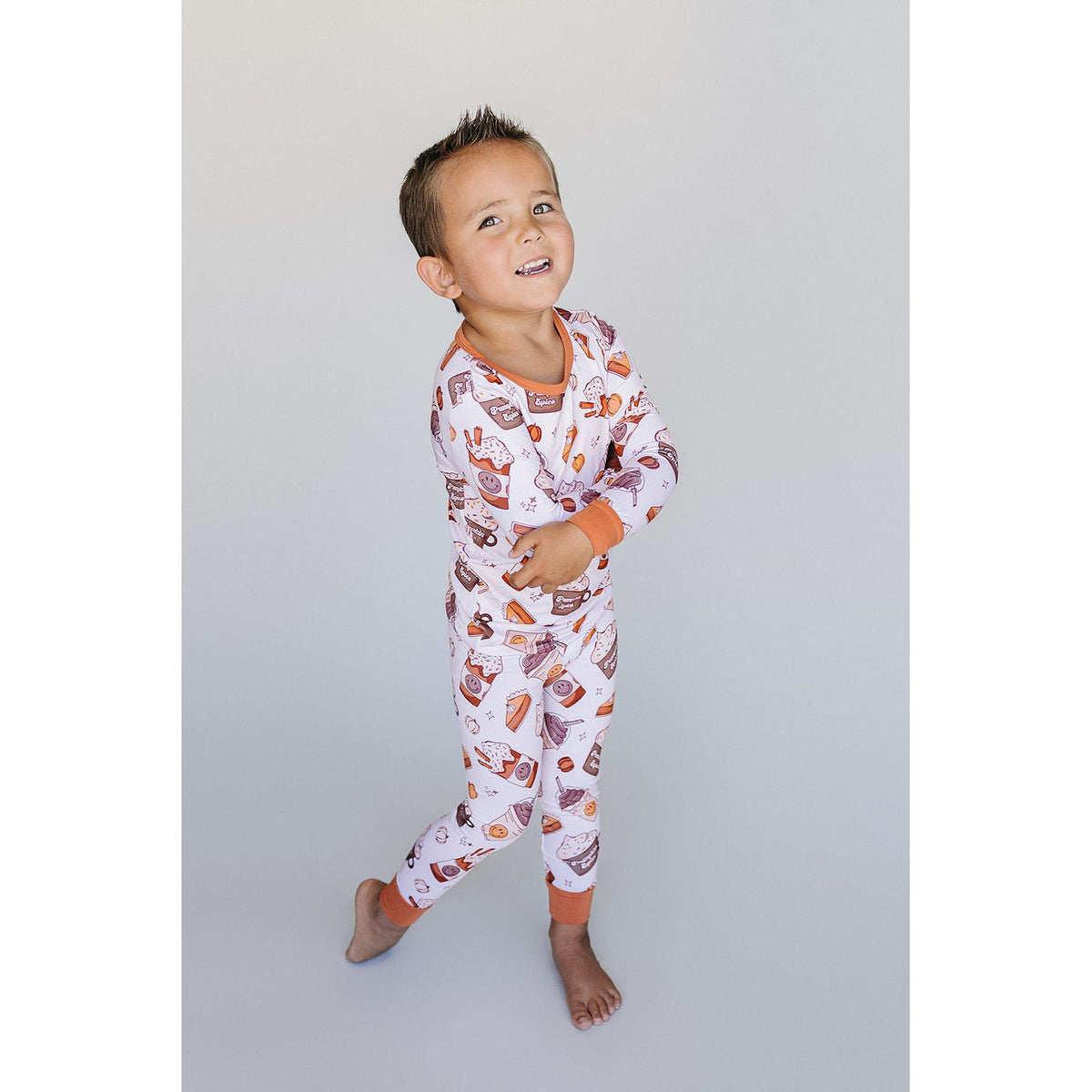 Bamboo Two Piece Set | Pumpkin Spice