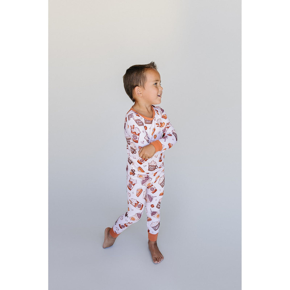 Bamboo Two Piece Set | Pumpkin Spice