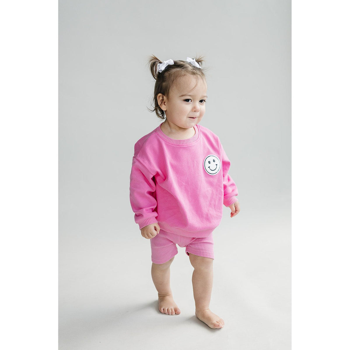 Biker Shorts Set | Pink