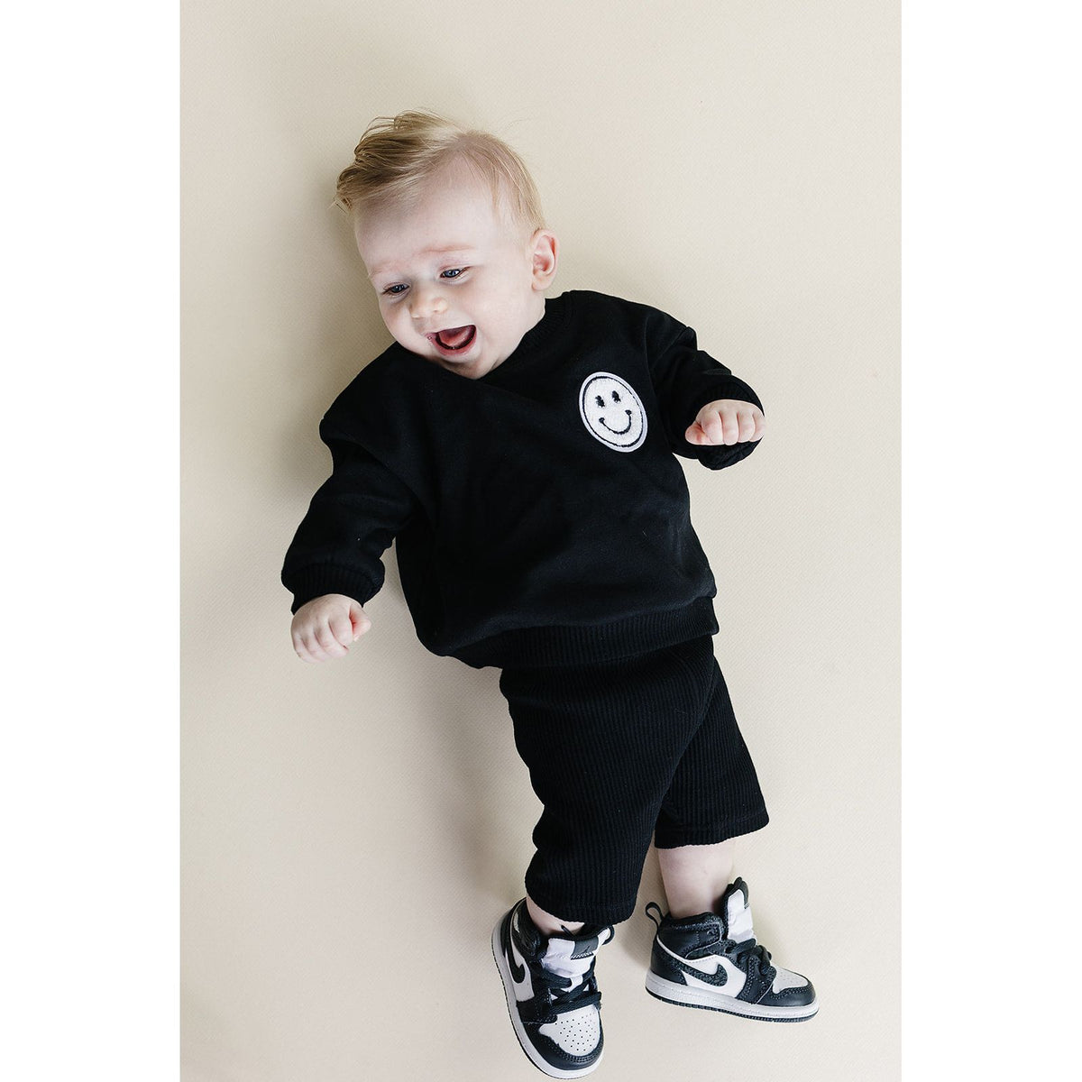 Biker Shorts Set | Black