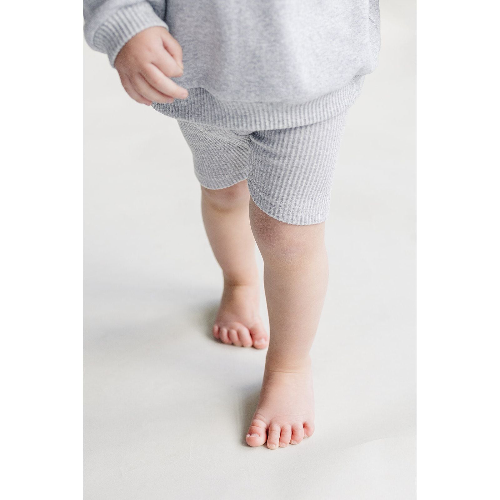Biker Shorts Set | Gray
