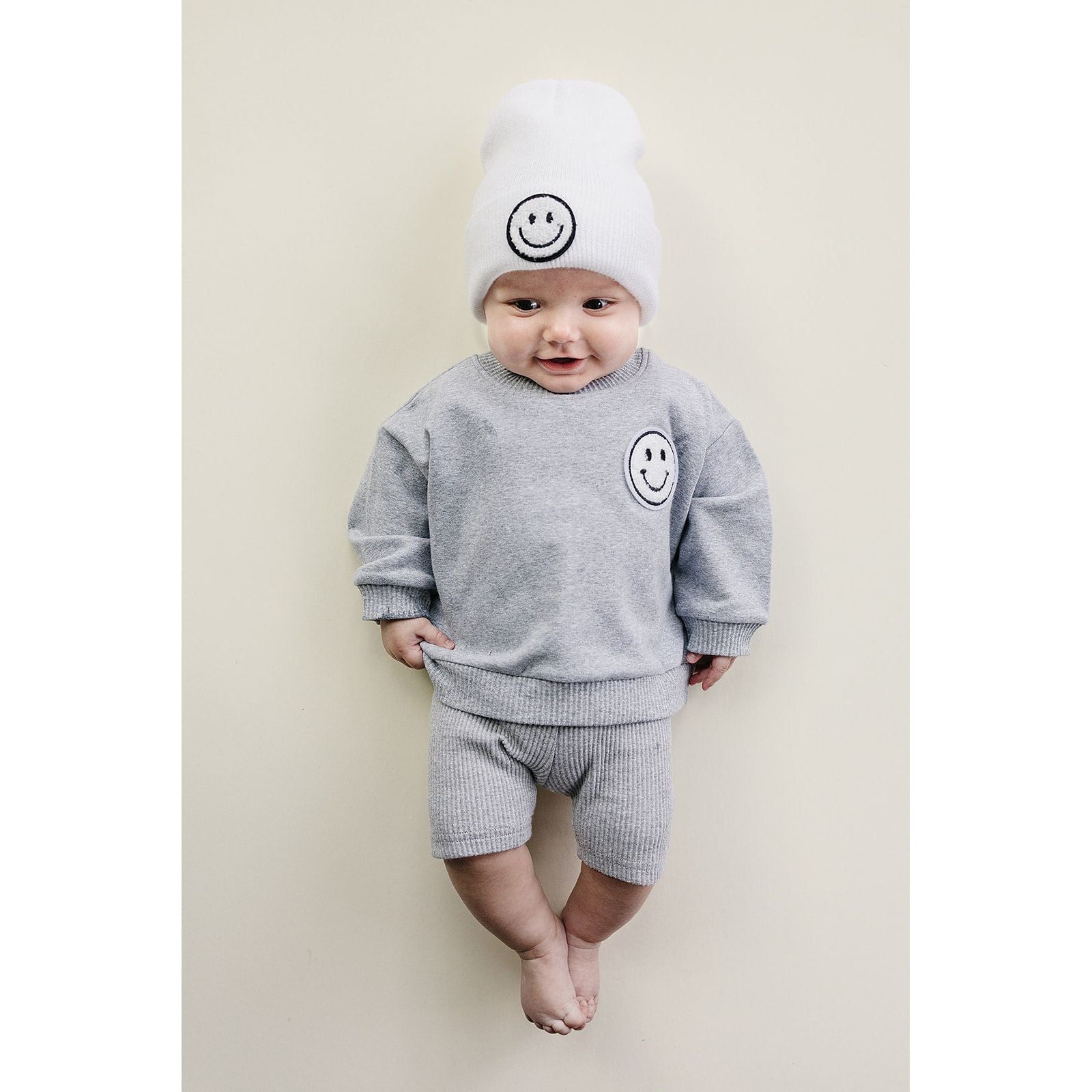 Biker Shorts Set | Gray