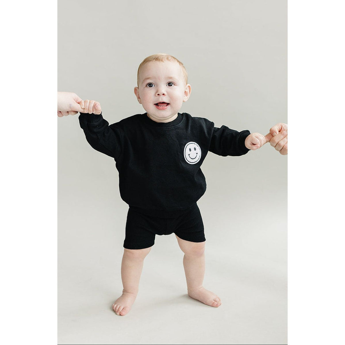 Biker Shorts Set | Black