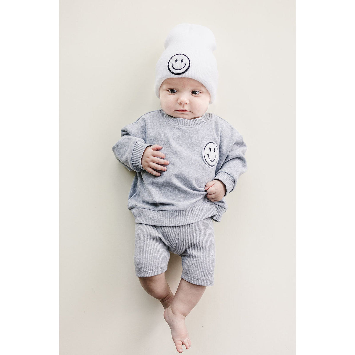 Biker Shorts Set | Gray