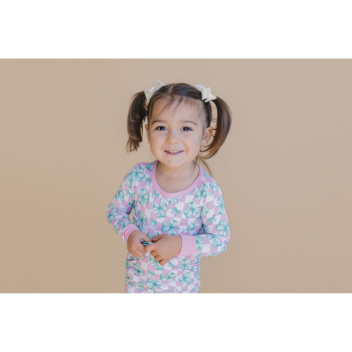 Bamboo Two Piece Set | Shamrock & Bows
