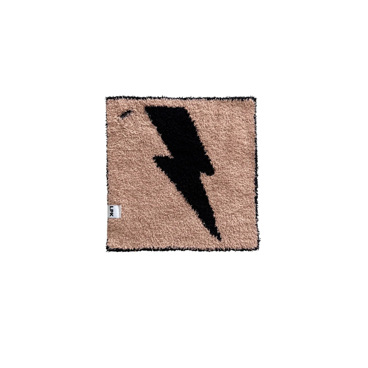 Lightning Bolt Plush Lovey | Mocha